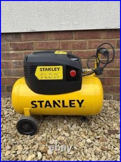 Stanley Air Compressor, with lines and tools, 24 Litre, 1.5 HP, 8 Bar Pressure