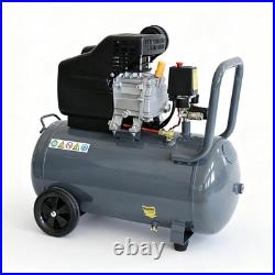 SwitZer 50ltr Air Compressor Litre 2.5HP 8 BAR 230V With Wheel 5PCS Kits AC004