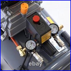 SwitZer 50ltr Air Compressor Litre 2.5HP 8 BAR 230V With Wheel 5PCS Kits AC004