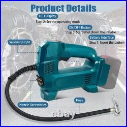 TPDL Wireless Car Compressor for Bosch 18V Battery, Auto Shut-Off, 150PSI
