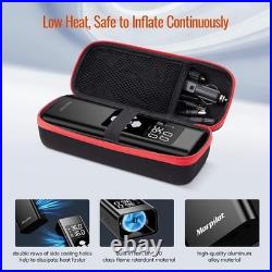Tire Inflator Portable Air Compressor 150 PSI 9000mAh Battery Fast Inflation