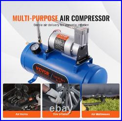 VEVOR 150PSI Air Compressor Kit for Horn with 6 Liter Tank Train Truck Rv DC 12V