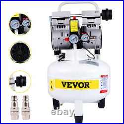 VEVOR 25 Liter Pancake Air Compressor Oil-free Compressor Tank 5.9CFM 1HP