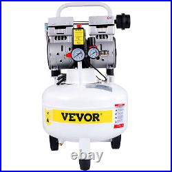 VEVOR 25 Liter Pancake Air Compressor Oil-free Compressor Tank 5.9CFM 1HP