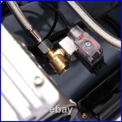 Wheeled 50L Litre Air Compressor 220V Low Noise 3.5HP 9.6CFM Oil Free Machine UK