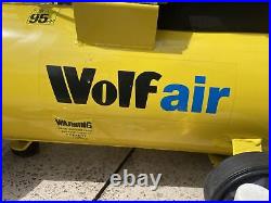 Wolf Air Compressor 24 Litre 2.5hp 8bar 115psi 9.5cfm 230v. Wheels & Accessories
